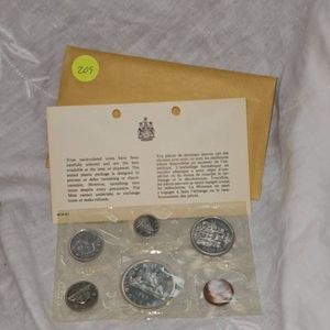1965 Royal Canadian Mint Proof Set, Silver,UNC