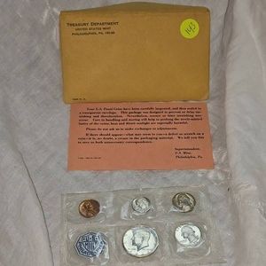 1964P US Mint Set UNC in Envelope