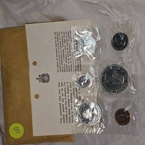 1964 Canadian Mint Proof Set, Silver UNC