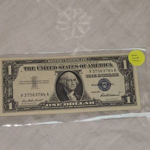 1957 $1 Silver Certificate UNC, Very Crisp