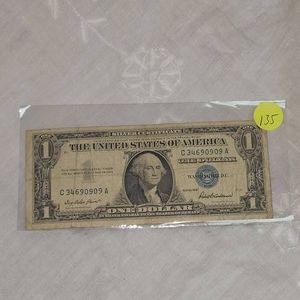 19577 $1 Silver Certificate