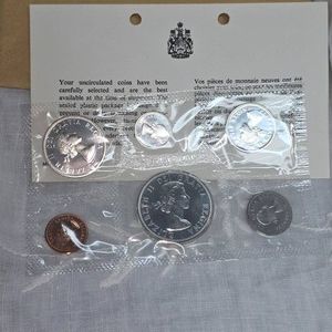 1964 Canadian Mint Proof Set, Silver UNC