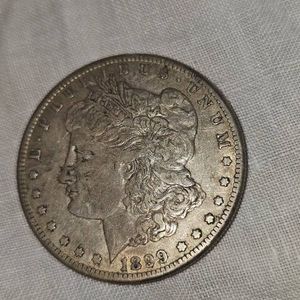 1899-O Morgan Silver Dollar $1 VG wtoning