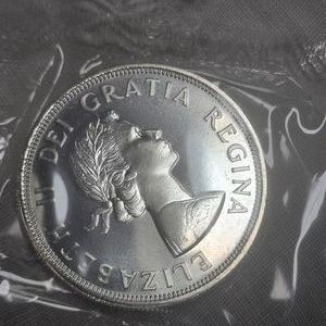 1964 Toyal Canadian Mint Silver $1, 1864-1964, Proof UNC