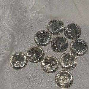 10-1963 Roosevelt Dimes 10c UNC
