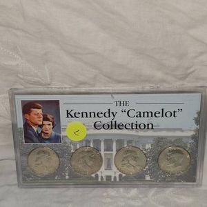 KennedyFranklin 4 Piece Display, all 90% Silver
