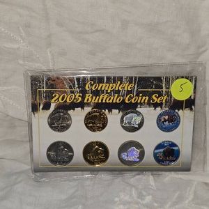 US Mint 2005 Buffalo Coin Set-8 Coins