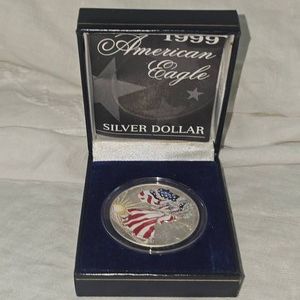 1999 Colorized Silver Eagle 1oz