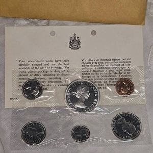 1964 Canadian Mint Proof Set, Silver UNC