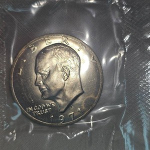 1971 S Eisenhower Silver $1 US Mint Packaged