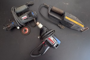 Dremel Rotary Saw, Craftsman Drill, Wagner Power Scraper
