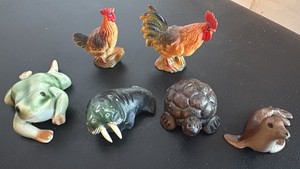 Collection of Six Miniature Animals