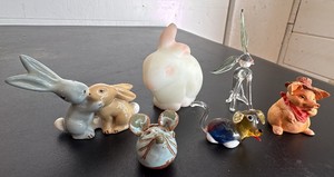 Lot of 6 Miniature Animals