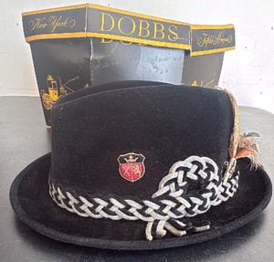 Vintage Dobbs Tyrolean Hat