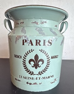 Decorative Tin Container