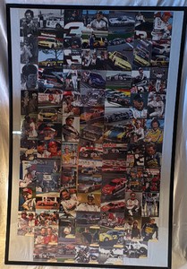 Dale Earnhardt Collage of Sports Cards