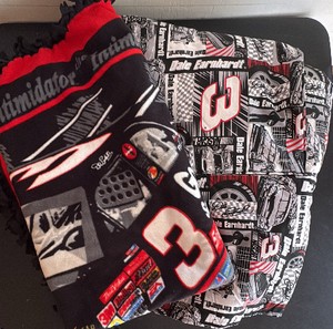 Fleece Blanket and Cloth Blanket Featuring Dale Earnhardt
