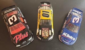 Three NASCAR 124 Scale Diecast Race Cars