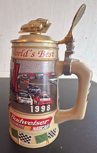 1998 BudweiserNASCAR 50th Anniversary Stein
