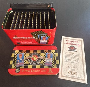 1995 Metallic Impressions 10 Metal Card Set