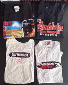 Four Vintage Dale Earnhardt T-Shirts