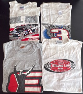 Lot of Four Dale Earnhardt T-Shirts