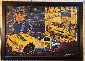Sam Bass 1999 Artwork of Dale Earnhardt