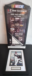 2005 Wall Calendar and Framed Dale Earnhardt Print