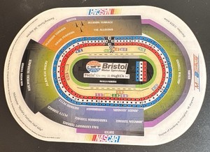 Bristol Motor Speedway Cribbage Board