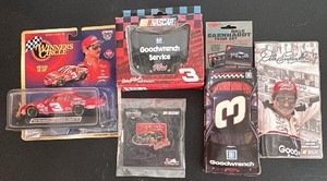 143 Scale Diecast, Hood Ornament, Pin, Race Cards, Pocket Calendar