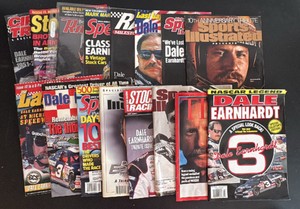 Sixteen Magazines Featuring Dale Earnhardt
