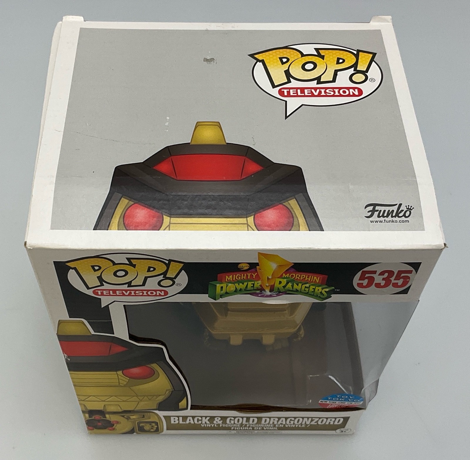 Funko pop mighty Morphin, Power Rangers number 535 black and gold