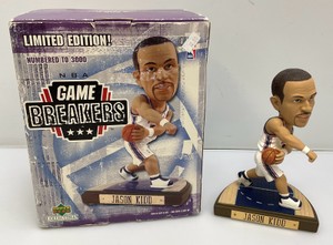 Vintage limited edition numbered to 3000 NBA game breakers, upper deck collectibles, Jason  Kidd bobblehead new original box.