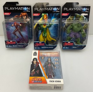 Miscellaneous action figures, including playmation by disney and more