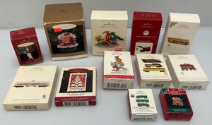 Miscellaneous collectible hallmark keepsake ornaments, including superheroes and more new&nbsp
