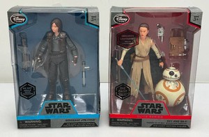 Miscellaneous Star Wars elite series die cast action figures, new in box.
