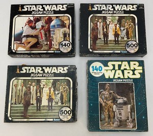 Miscellaneous 1977 Star Wars jigsaw puzzles in original box. Seems complete