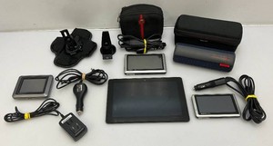 Miscellaneous electronics including Garmin GPS, Bluetooth speaker and more