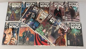 Miscellaneous doctor who comic books a bagged and carded.
