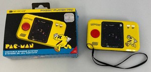 Pac-Man Pocket Player Portable Handheld Game System My Arcade. this item seems to be new and boxed.