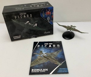 HERO COLLECTOR STAR TREK UNIVERSE STARSHIPS #10 ROMULAN WARBIRD FIGURE NEW U.S.