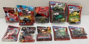 Miscellaneous vintage collectible, disney cars, miniature die cast cars, new old stock.