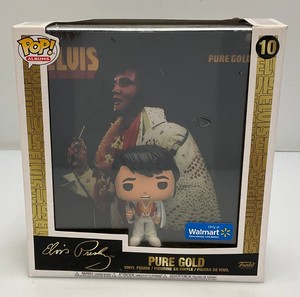 Collectible Funko, pop Elvis Presley pure gold in original box never opened.