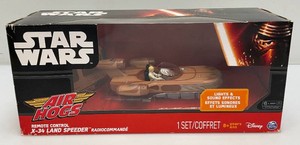 Collectible Star Wars, air hogs remote control x-34 land speeder new old stock