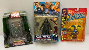 Miscellaneous collectible, marvel action figures, new old stock