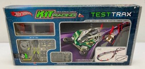 MATTEL HOT WHEELS KIT RACING TEST TRAX SET KINETIC INTERACTIVE 2001 BOXED SEALED