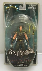 DC Collectibles Batman Arkham City Series 3 Ras Al Ghul Action Figure new on card.