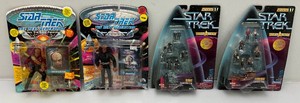 Miscellaneous vintage Star Trek the next generation. Action figures and more. new old stock.