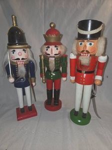 Nutcracker Lot-3 pieces