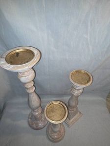 Vintage candle holders